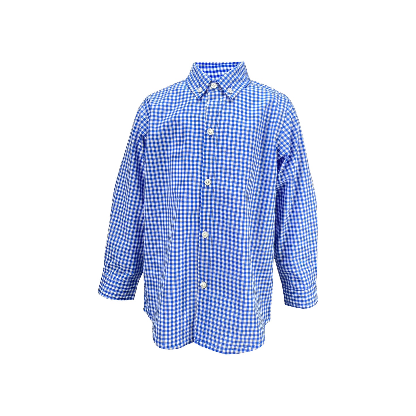 Ishtex ® Royal Blue Long Sleeve Button Down Shirt