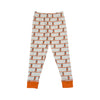 White & Orange Boy's PJ Set