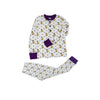 Purple Tiger Boy's PJ Set