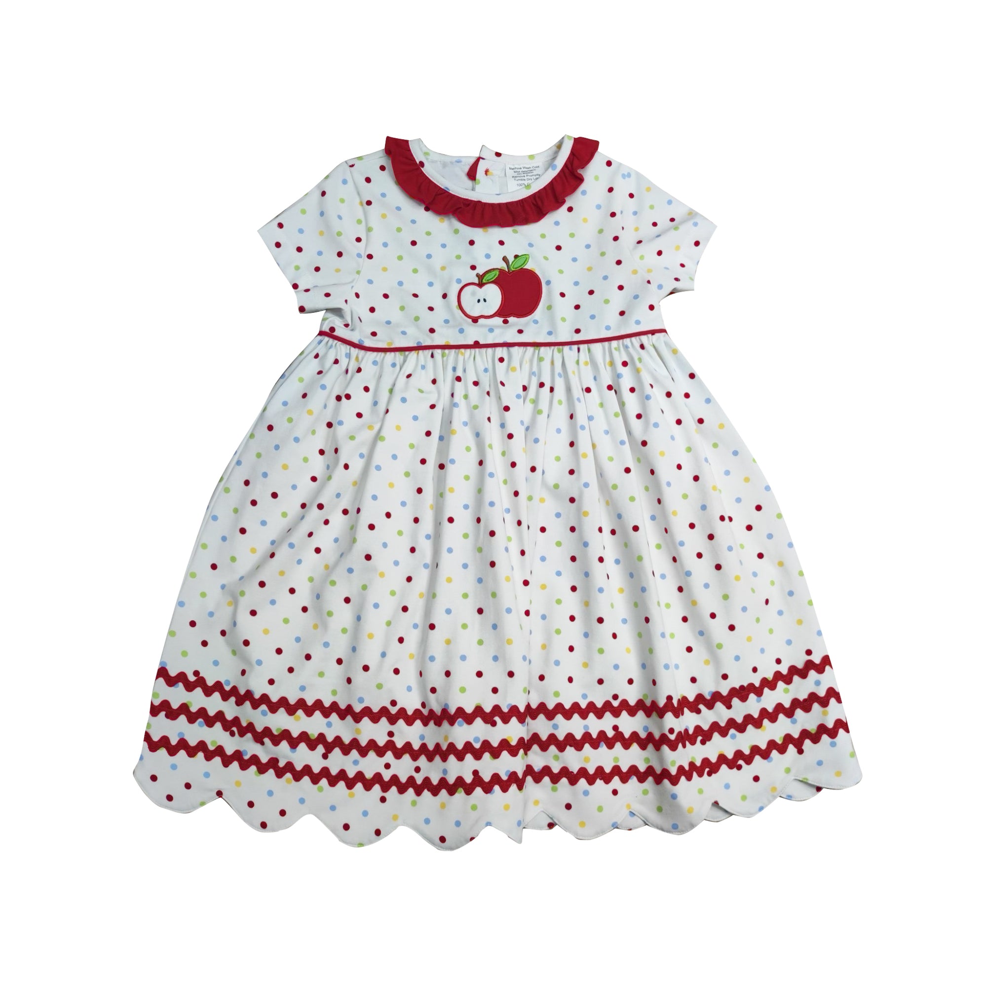 Apple Applique Dress