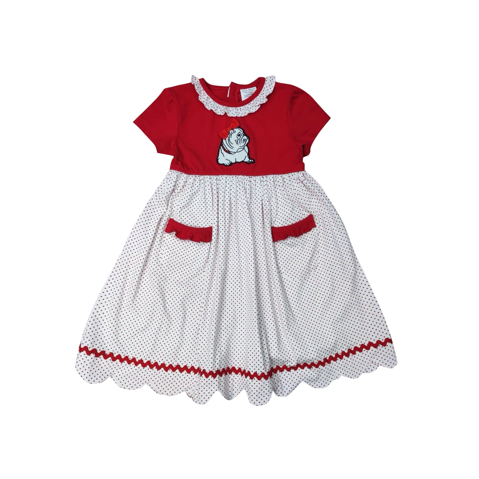 Bulldog Girl's Dress