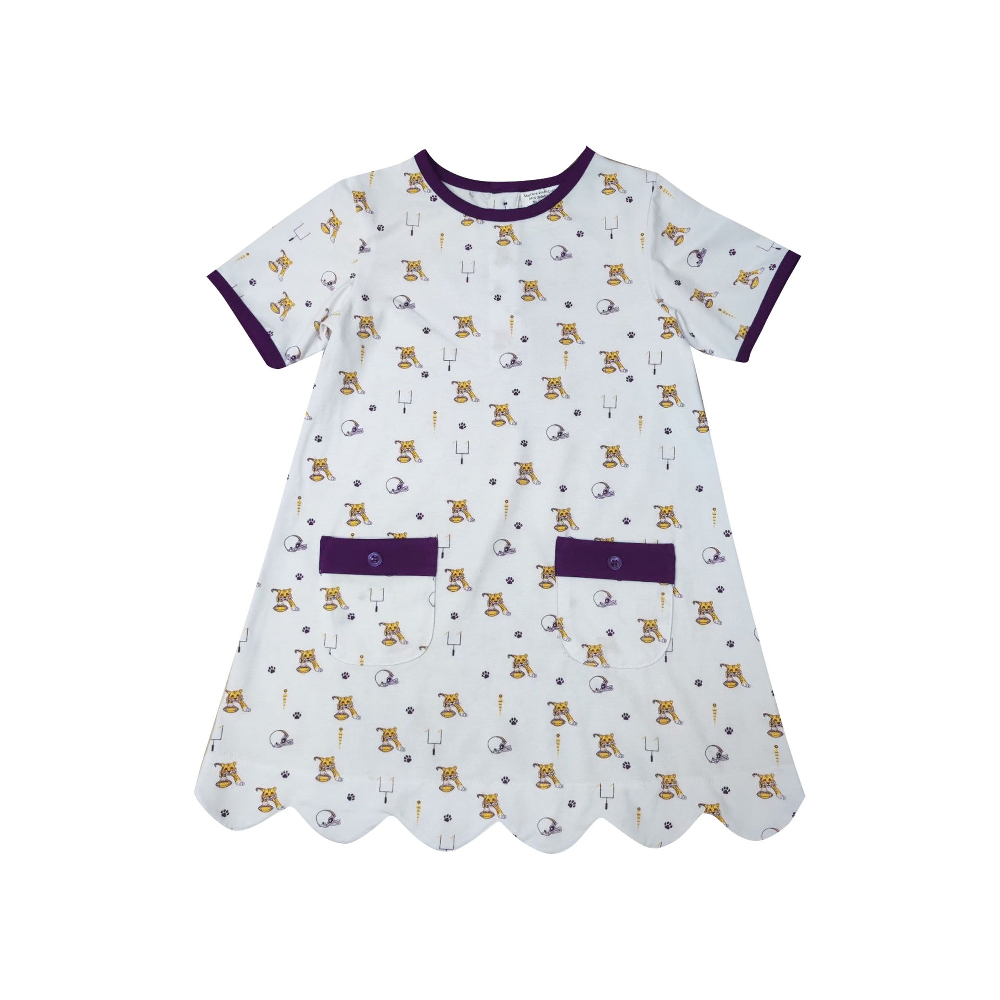 Yellow Tiger Dress