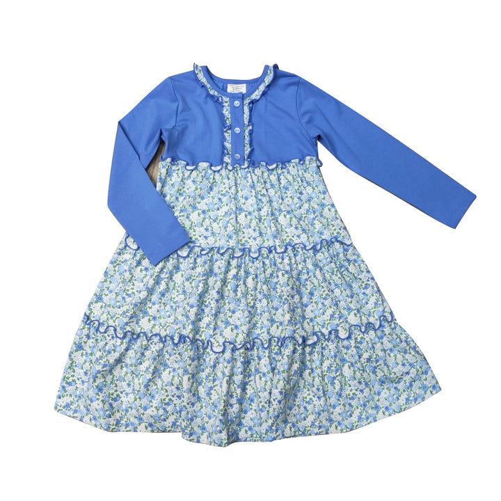 Girls Ditsy Floral Dress by Ishtex main image 1
