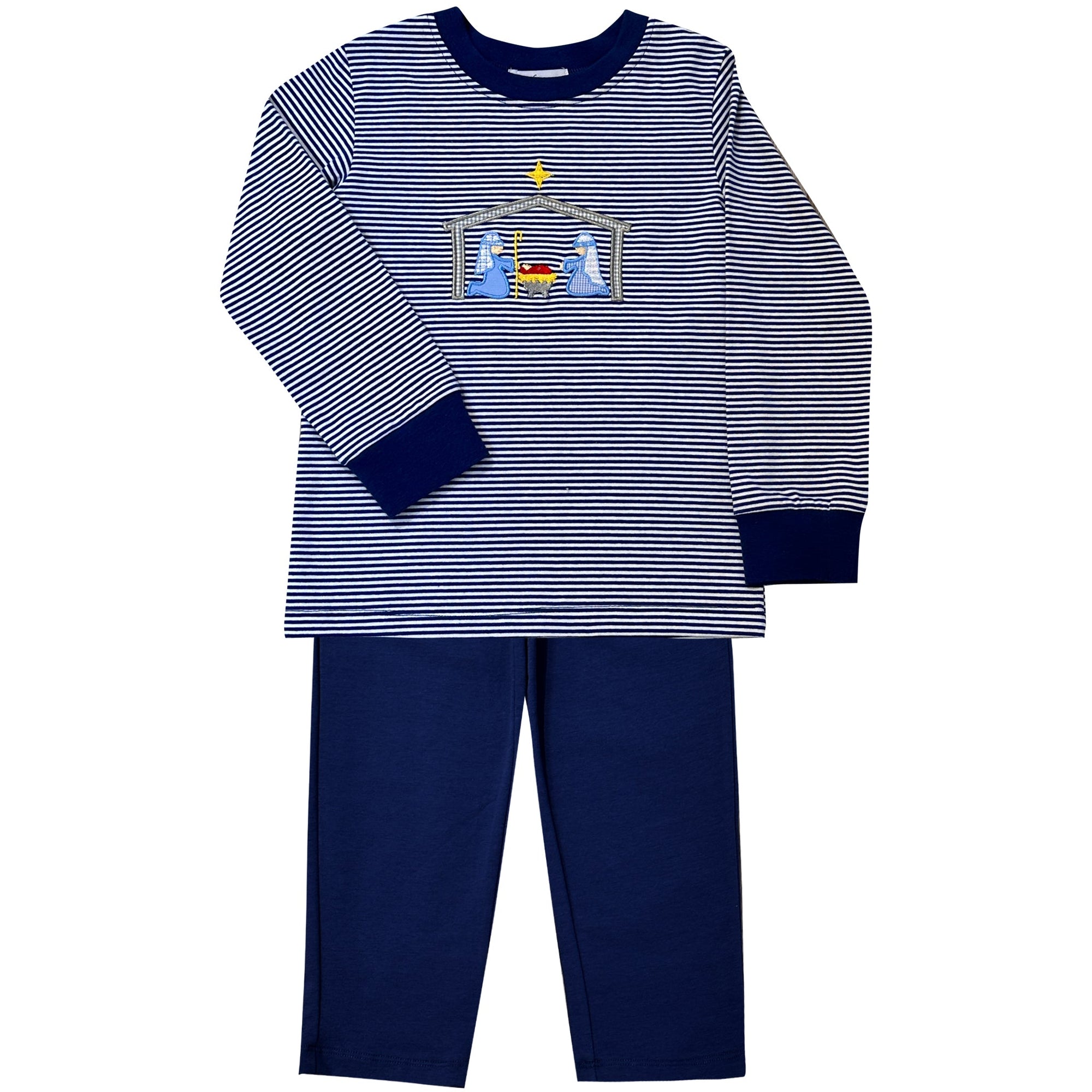 Nativity Boy's Pants Set