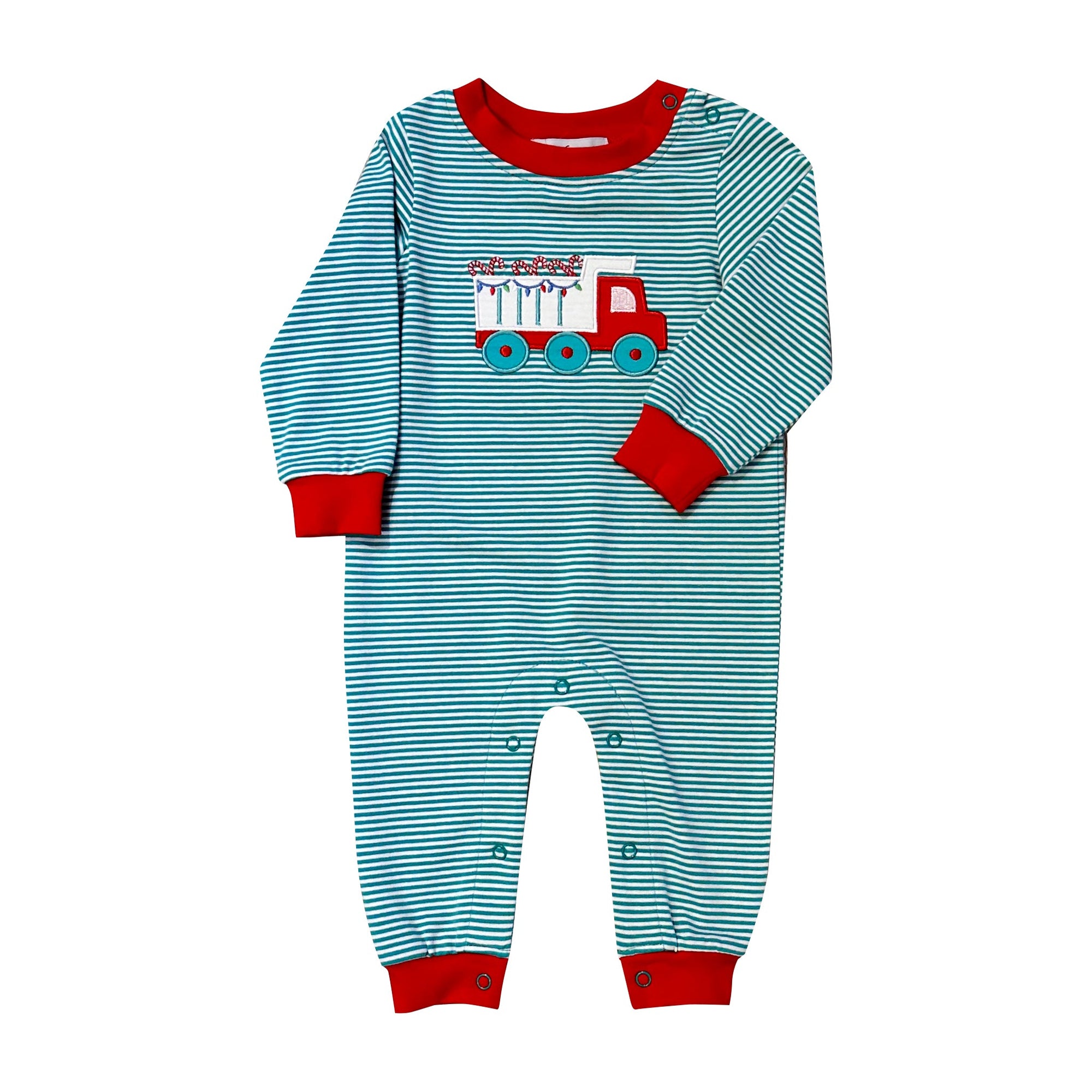 Dumptruck Boy's Romper