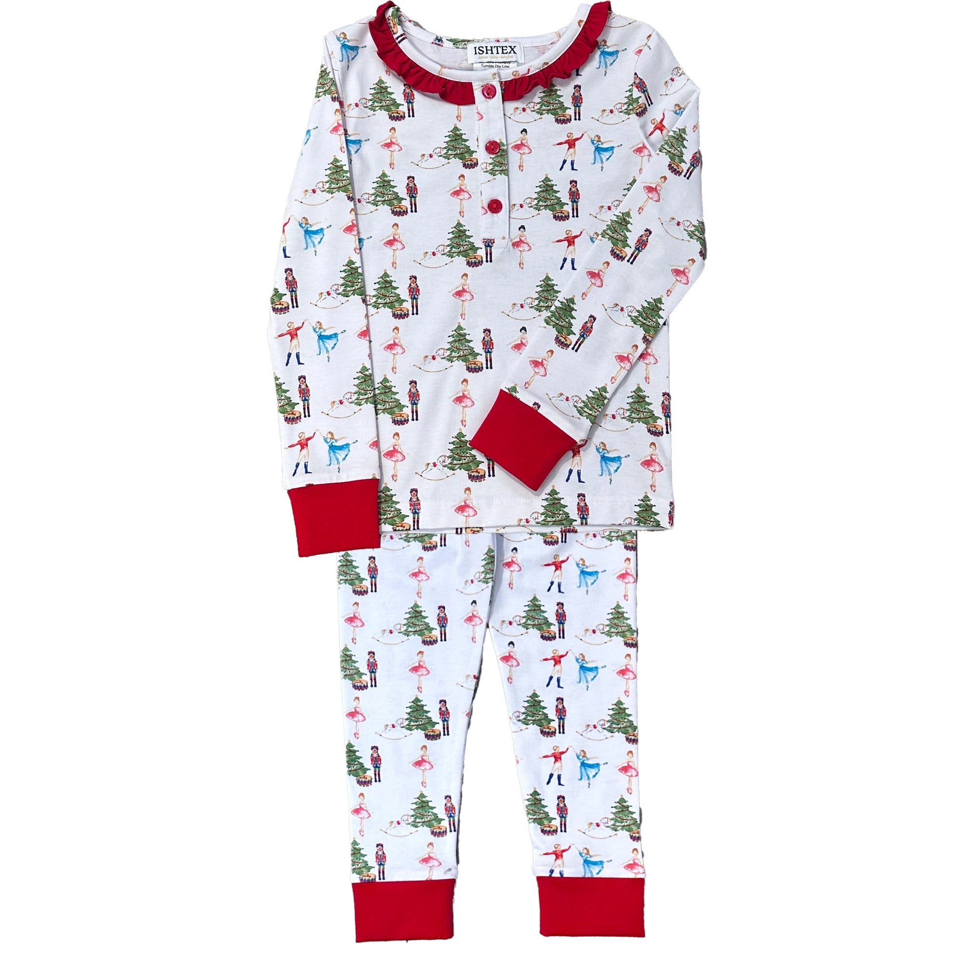 Nutcracker Girl's PJ Set