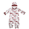 Elephant Day Gown & Hat Set