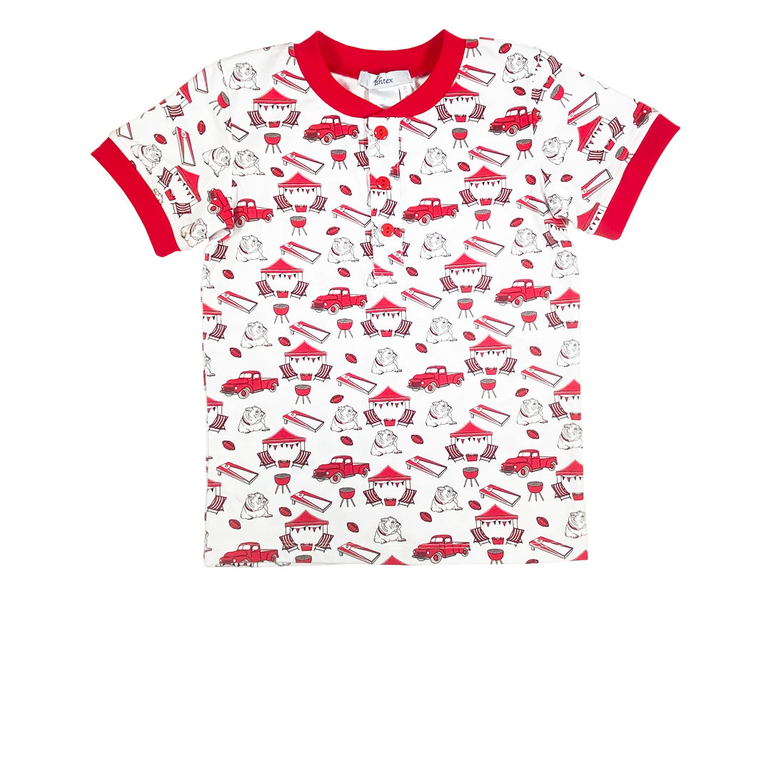 Bulldog Boy's Shorts Set