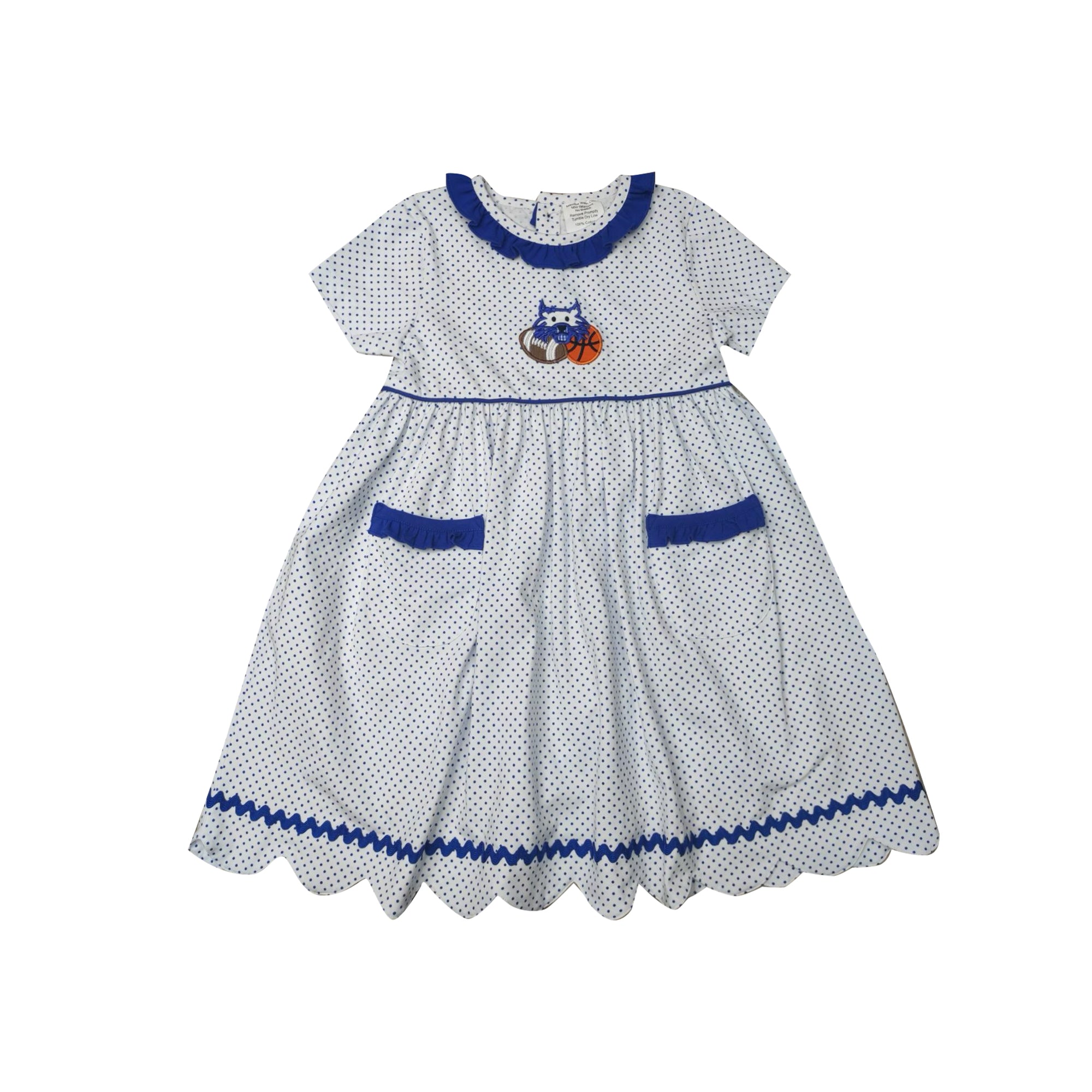 Royal Blue Girl's Dress
