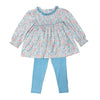 Shallot Rose Leggings Set