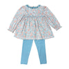 Shallot Rose Leggings Set