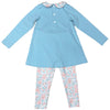 Shallot Rose Tunic Set