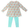 Retro Daisy Leggings Set