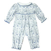 Log Cabin Girl's Romper