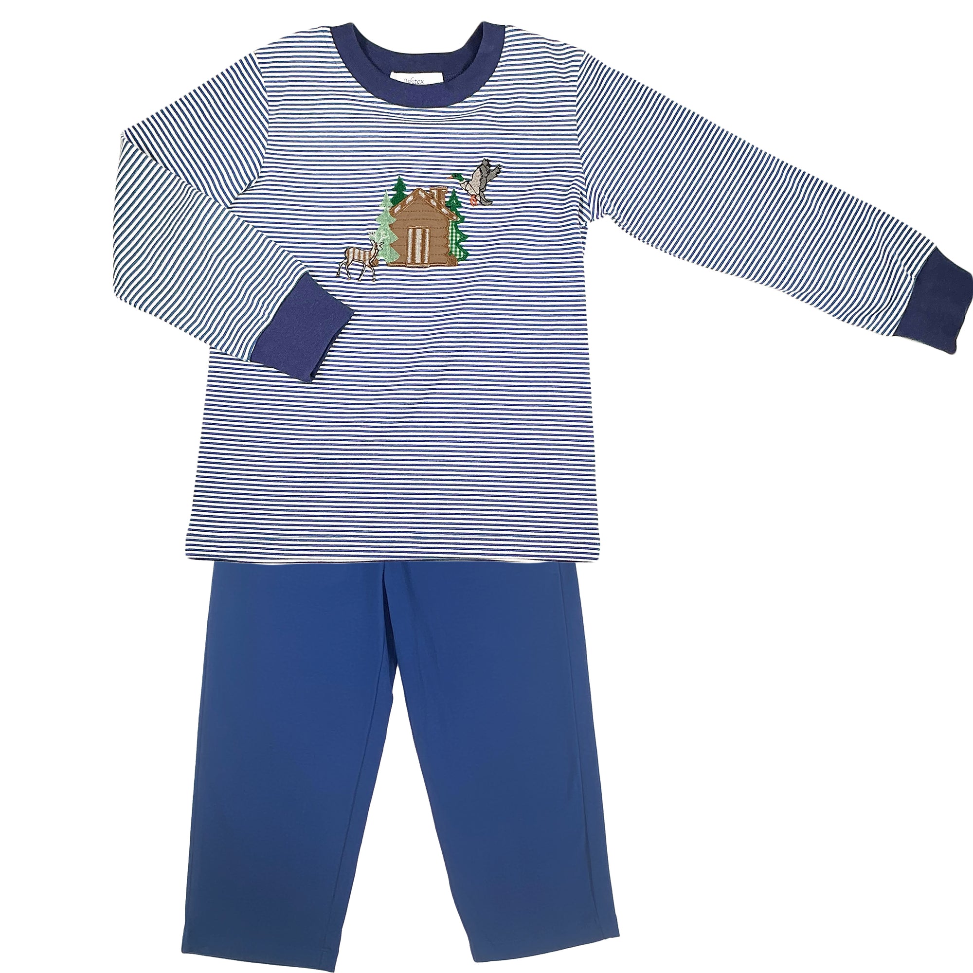 Log Cabin Boy's Pants Set