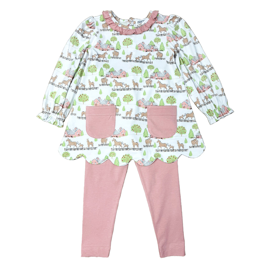 Horse and Foal Leggings Set