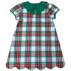 Red & Green Plaid Dress