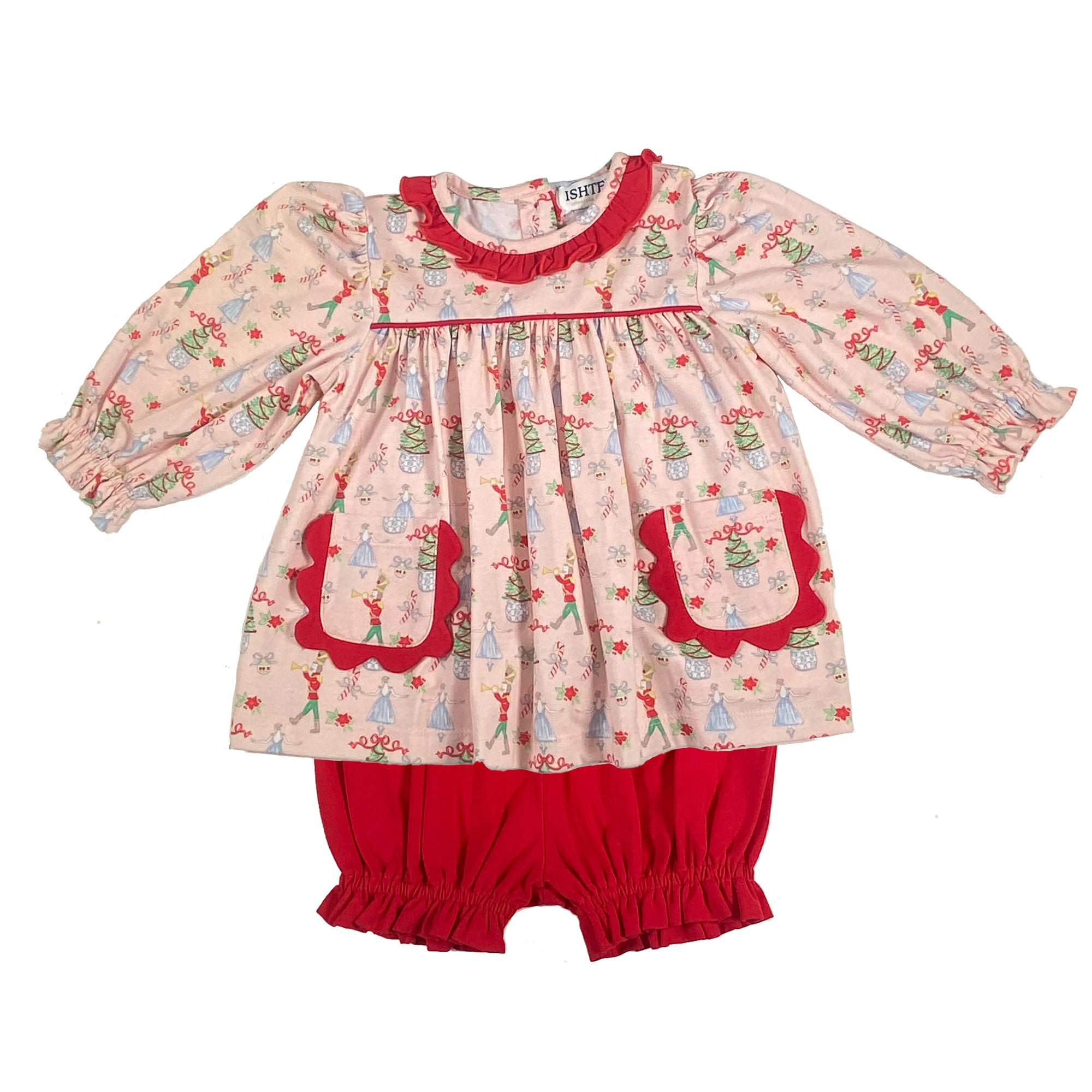 Nutcracker Girl's Bloomers Set