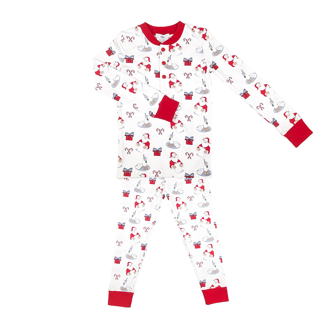 Santa Milk & Cookies Boy's PJ Set