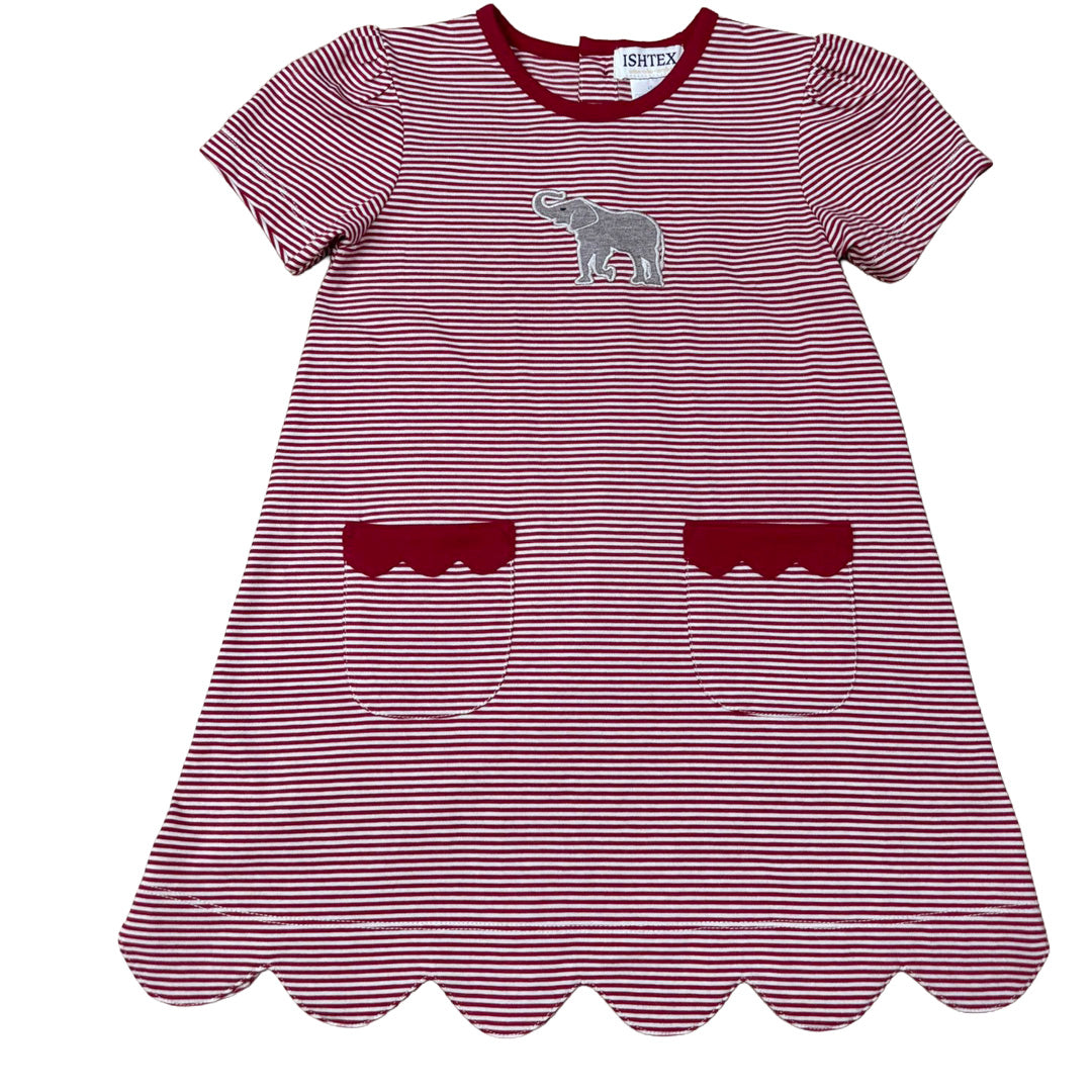 Elephant  A-Line Dress