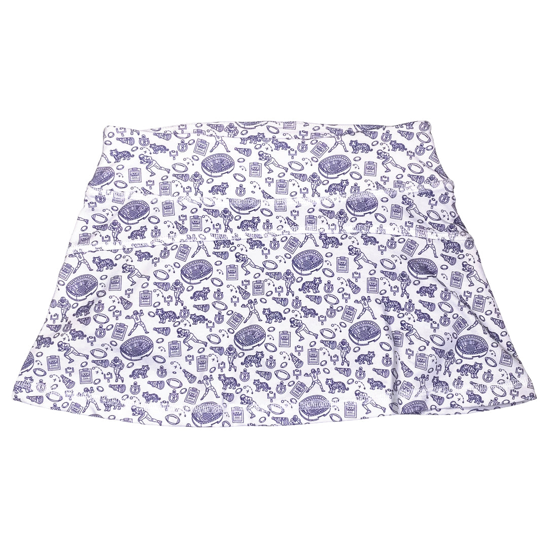 Purple Tiger Activewear Girl's Skorts