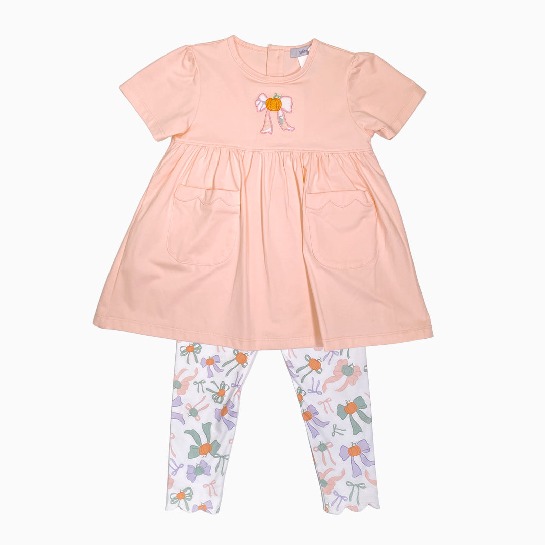 Pumpkin Girl's Legging Set