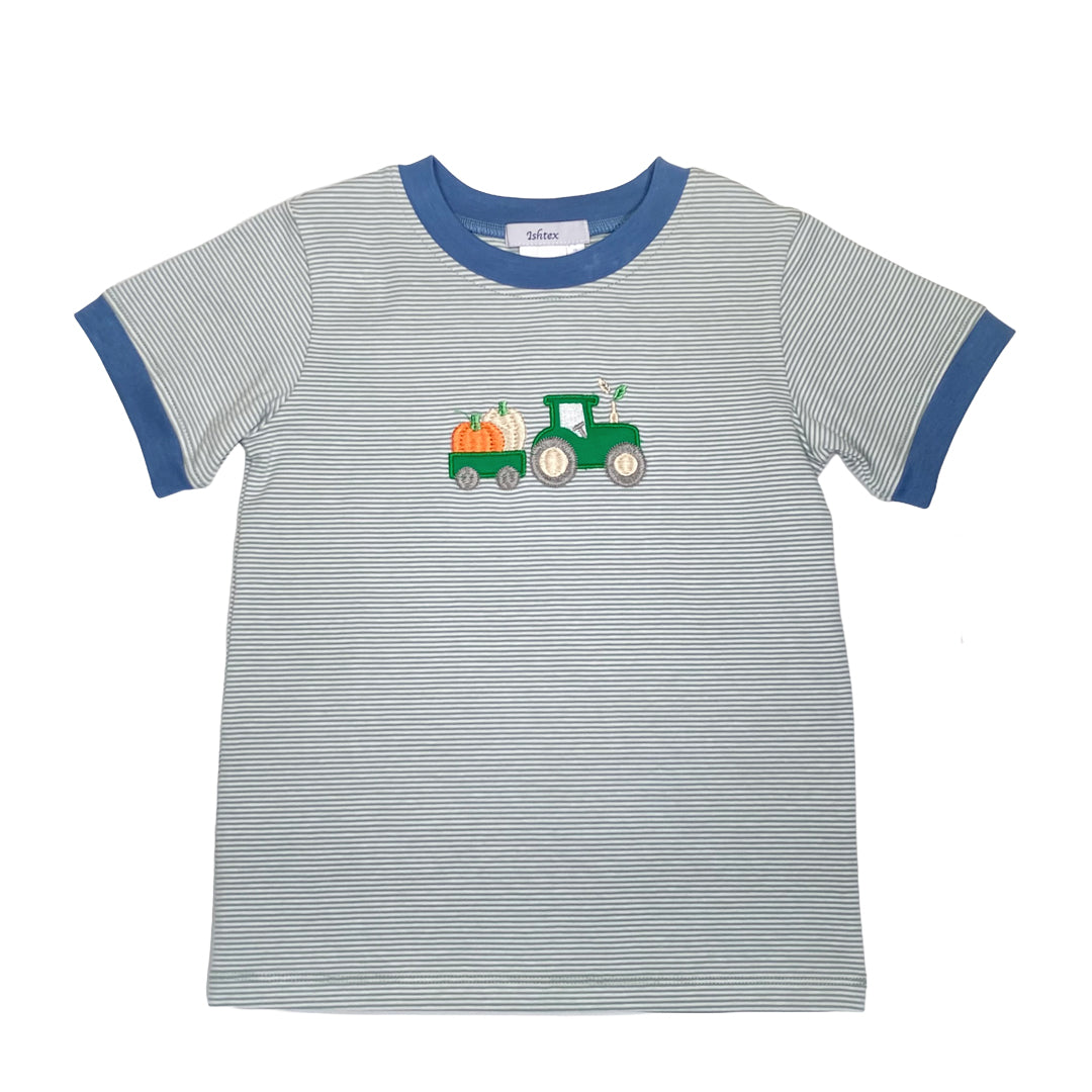 Pumpkin Applique Boy's T-Shirt