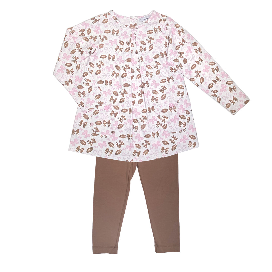Football Girl's Legging Set