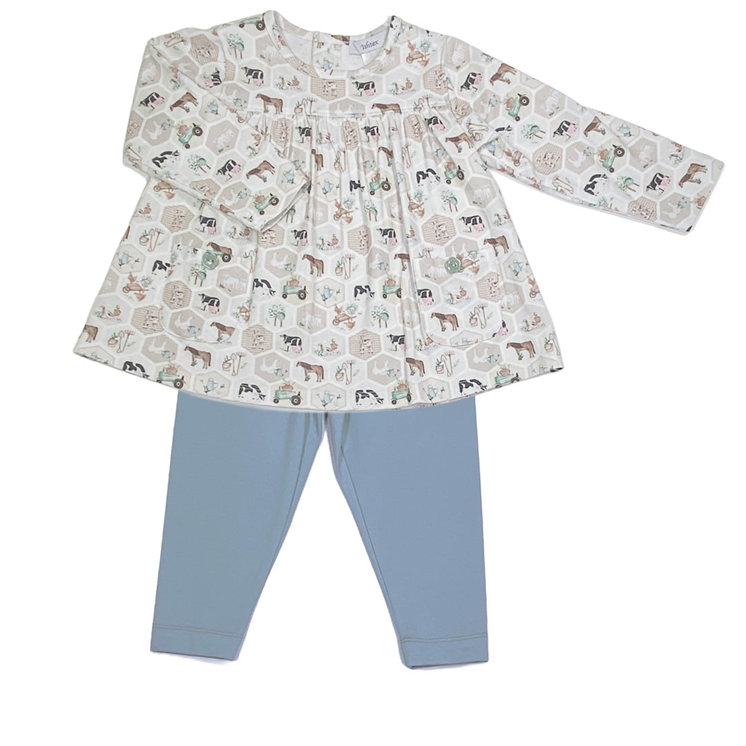 Farm Life Infant Leggings Set