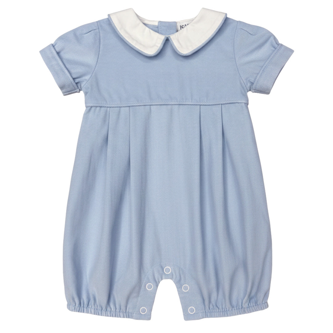 Blue Corduroy Boy's Romper