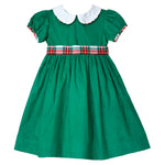 Green Corduroy Dress