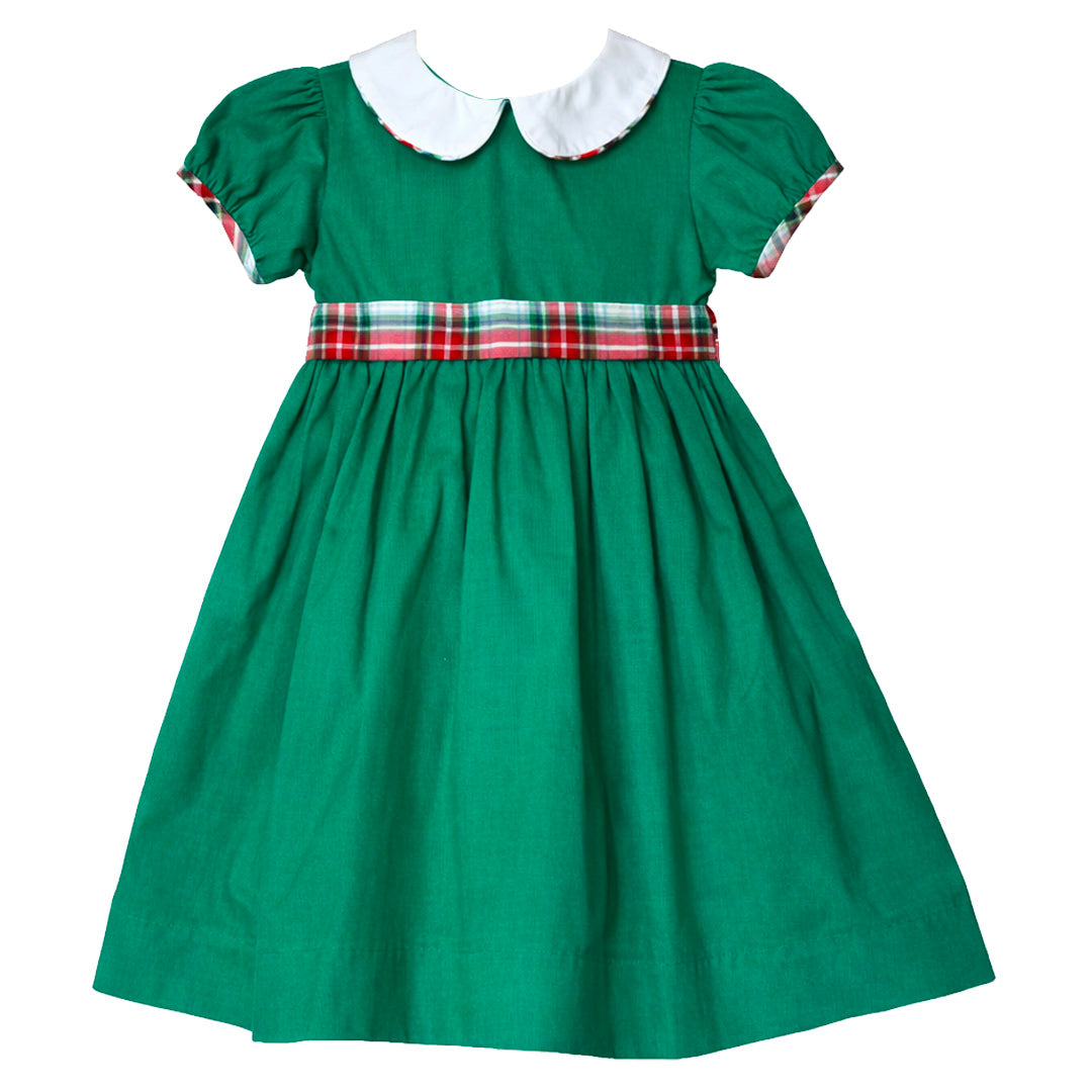 Green Corduroy Dress