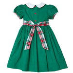 Green Corduroy Dress