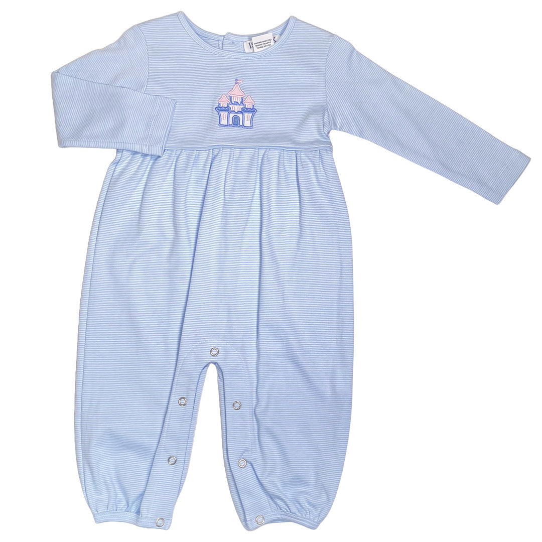 Castle Applique Girl's Romper