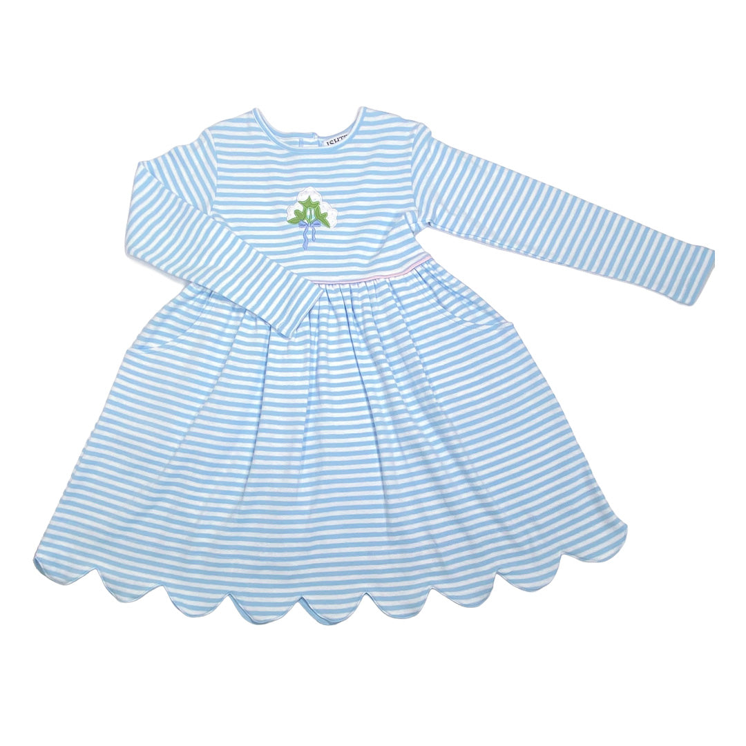 Cotton Applique Dress