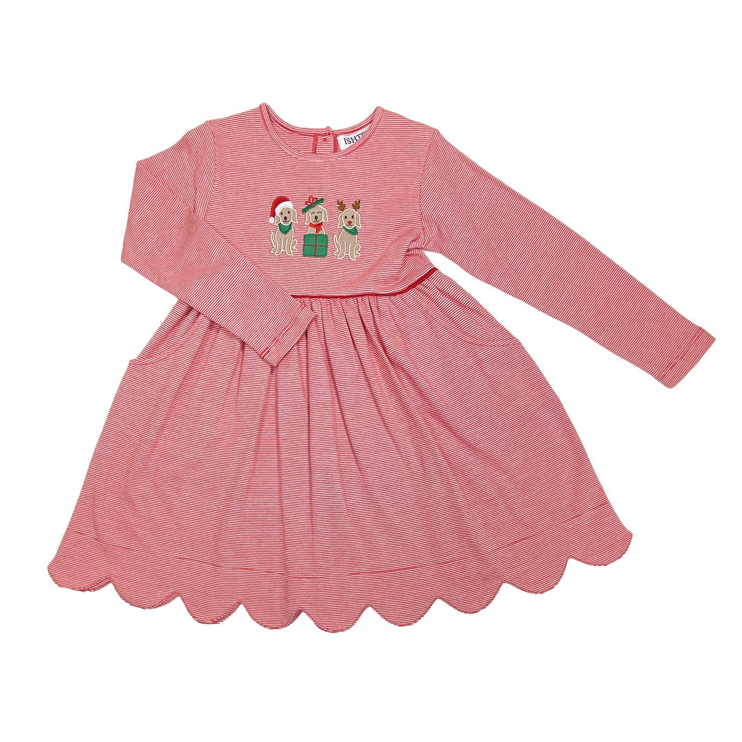 Dog Trio Girl's Dress
