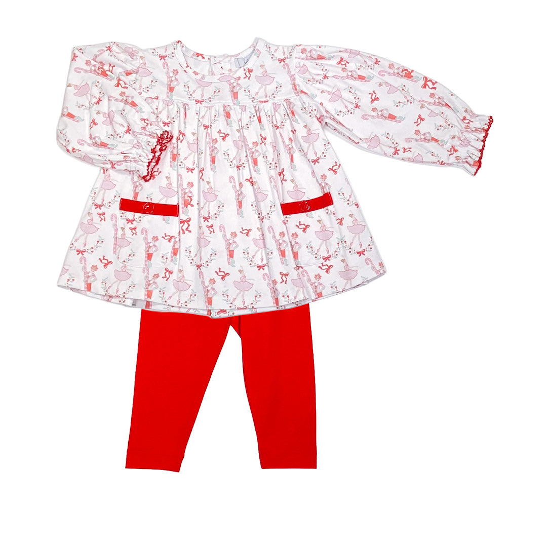 Nutcracker Infant Leggings Set