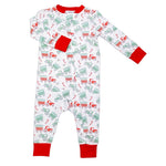 Santa's Tractor Unisex Playsuit