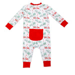 Santa's Tractor Unisex Playsuit