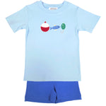 Fishing Lure Boy's Shorts Set