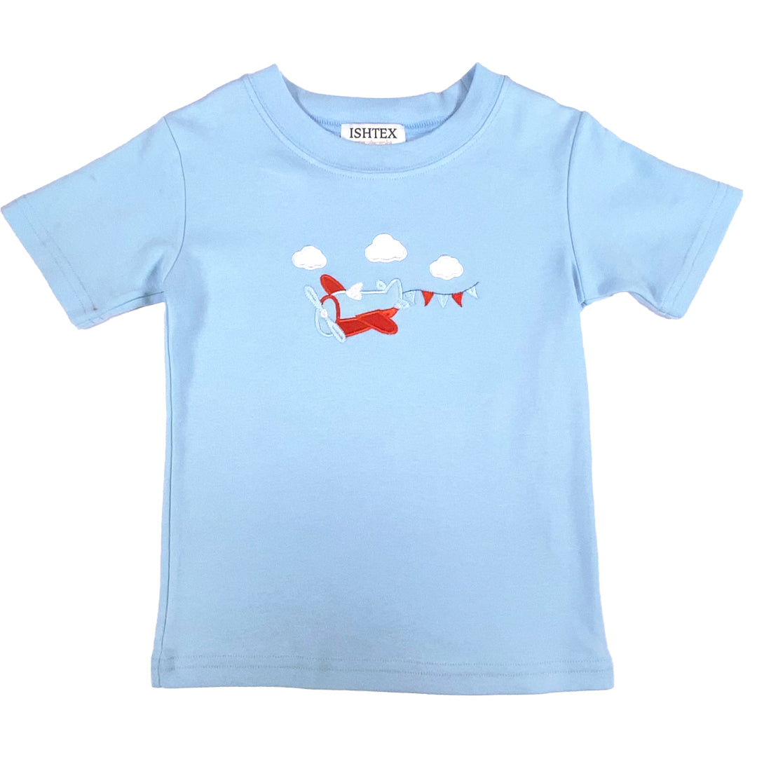 Airplane Boy's Shorts Set