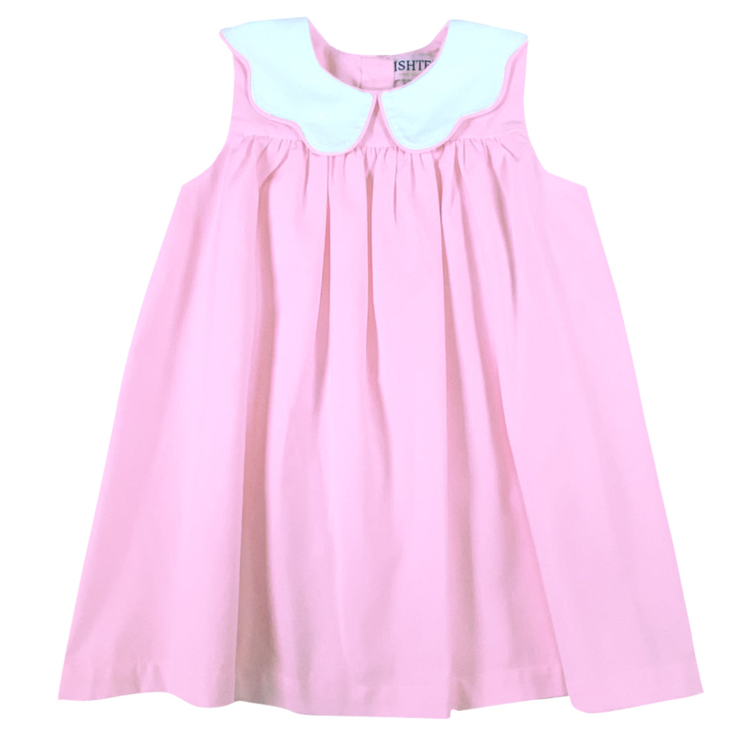 Pink Poplin Dress