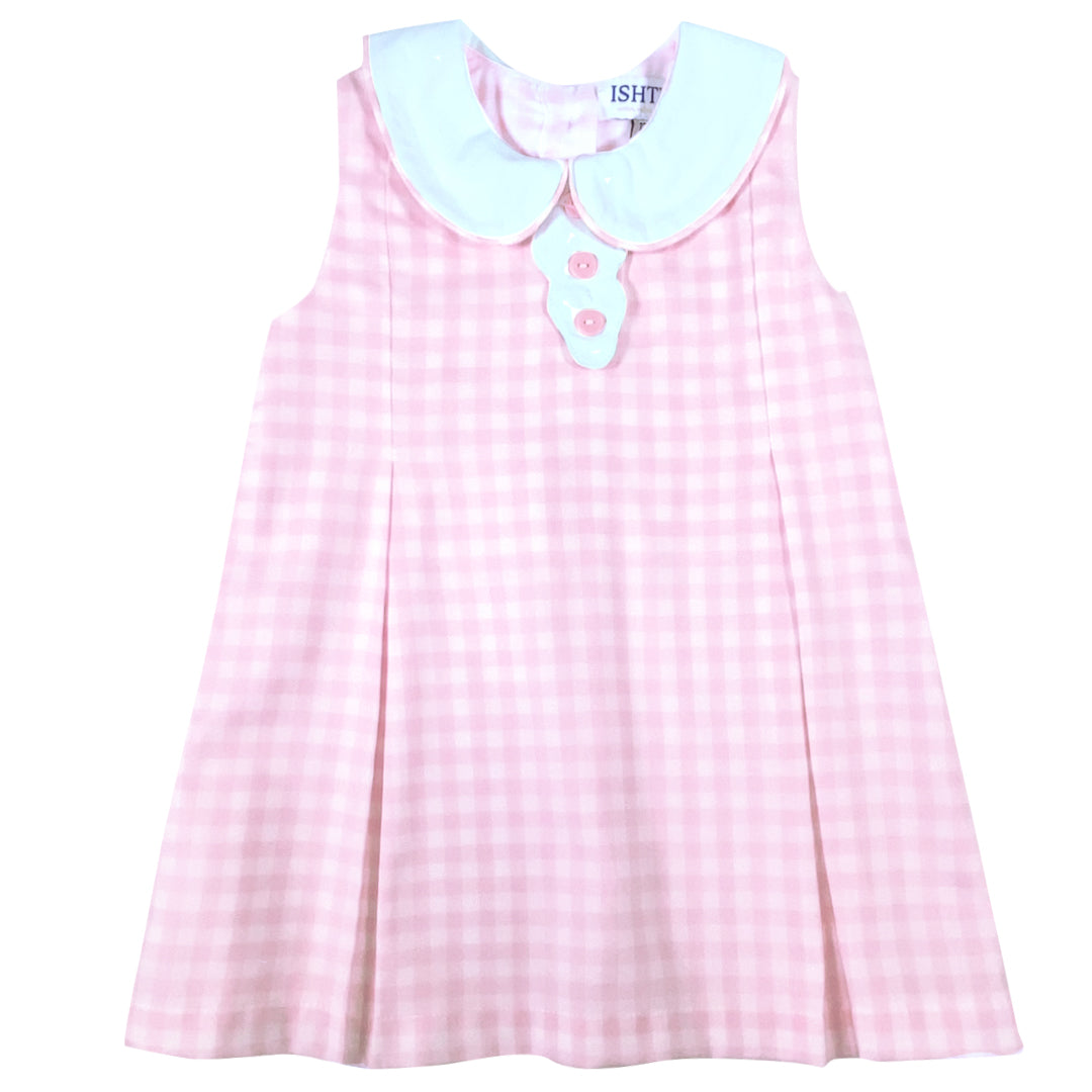Pink Gingham Dress