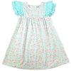Ditsy Flower Girl's Dress