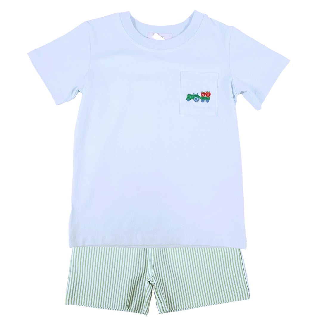 Strawberry Boy's Shorts Set