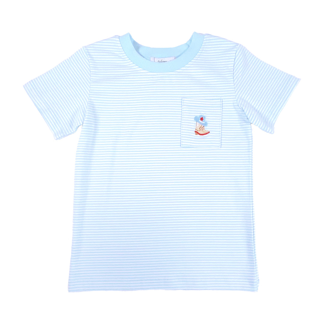 Cowbow Boy's Shorts Set