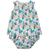 Horse Print Infant Dress Set