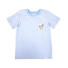 Horse Applique Boy's Shorts Set