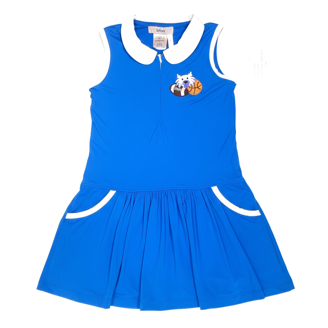 Royal Blue Wildcat Perfomance Dress