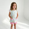 Flower Girl's Shorts Set